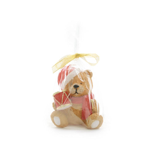 Candela orsacchiotto in cera 7X8Xh.10 cm - Mercury 78421MEY