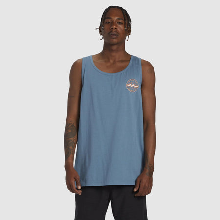 Canottiera Billabong Rotor Dimond tank top vintage indigo