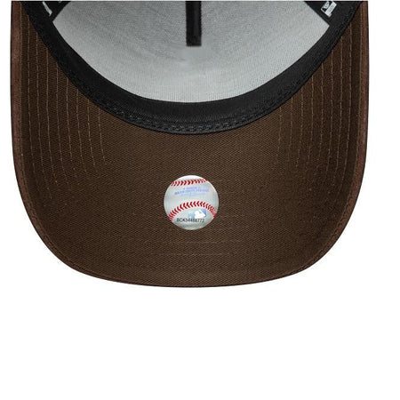 Cap New Era 940 E-Frame LA Dodgers Suede Visor brown green