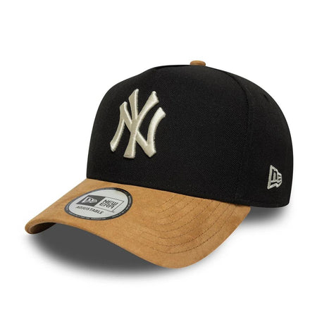 Cap New Era 940 E-Frame New York Yankees MLB Suede Visor black