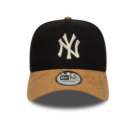 Cap New Era 940 E-Frame New York Yankees MLB Suede Visor black