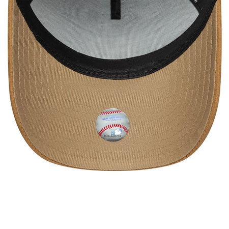 Cap New Era 940 E-Frame New York Yankees MLB Suede Visor black