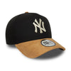 Cap New Era 940 E-Frame New York Yankees MLB Suede Visor black