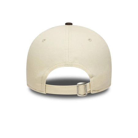 Cap New Era 940 LA Dodgers MLB Sidepatch crema