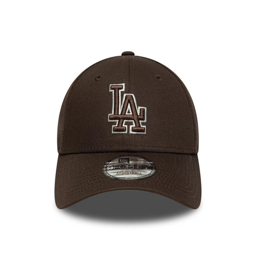 Cap New Era 940 LA Dodgers MLB Team Outline dark brown