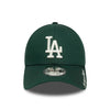 Cap New Era 940 LA Dodgers MLB Visor Script dark green