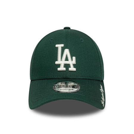 Cap New Era 940 LA Dodgers MLB Visor Script dark green