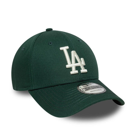 Cap New Era 940 LA Dodgers MLB Visor Script dark green