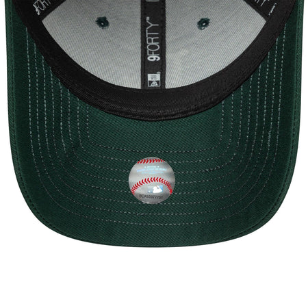 Cap New Era 940 LA Dodgers MLB Visor Script dark green
