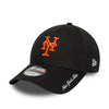 Cap New Era 940 New York Mets MLB Visor Script black
