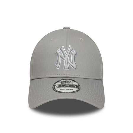 Cap New Era 940 New York Yankees MLB Outline grey
