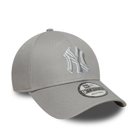 Cap New Era 940 New York Yankees MLB Outline grey
