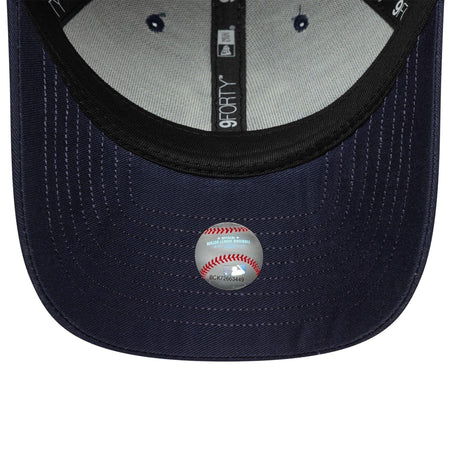 Cap New Era 940 New York Yankees MLB Visor Script navy