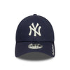 Cap New Era 940 New York Yankees MLB Visor Script navy