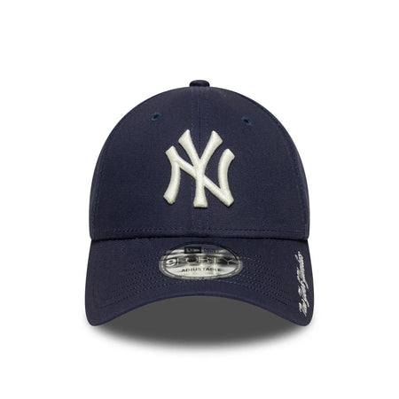 Cap New Era 940 New York Yankees MLB Visor Script navy