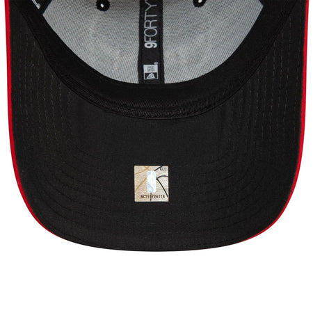Cap New Era 9Forty Chicago Bulls Microfibre black