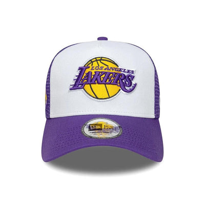 Cap New Era 9Forty Side Patch Loslak NBA Trucker white