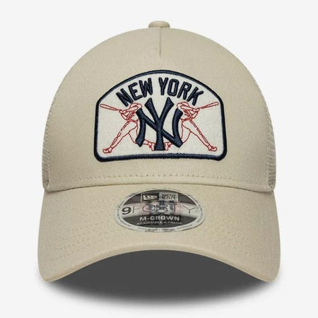 Cap New Era MLB 940 MC AF NYY Beige