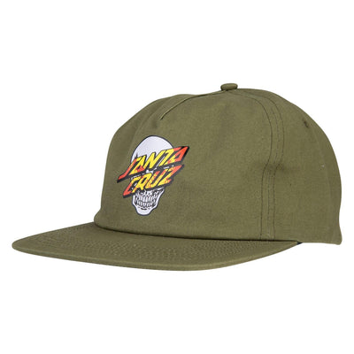 Cap Santa Cruz Dressen Skull Dot Snapback sea kelp