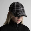 Cap Wasted Paris Tartan balck white