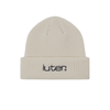 Cappello Iuter Grid Beanie white