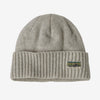 Cappello Patagonia Brodeo Beanie OG legacy label crisp grey