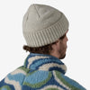 Cappello Patagonia Brodeo Beanie OG legacy label crisp grey