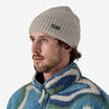 Cappello Patagonia Brodeo Beanie OG legacy label crisp grey