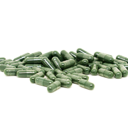 Spirulina biologica, 300 capsule da 360 gr