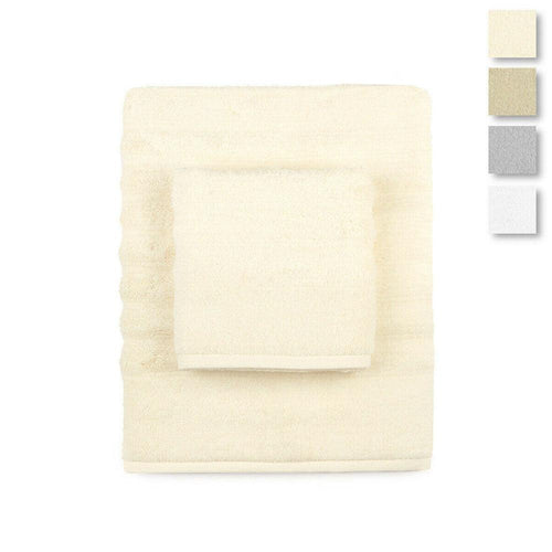Mirabello Carrara Set Asciugamani 1+1 Luxury S25 - Passarelli Biancheria