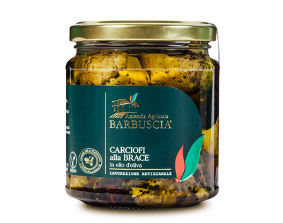 Barbuscia - Carciofi alla brace in olio di oliva 280 gr