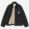 Carhartt Giacca OG Detroit Jkt Blk Blk Stone Wash