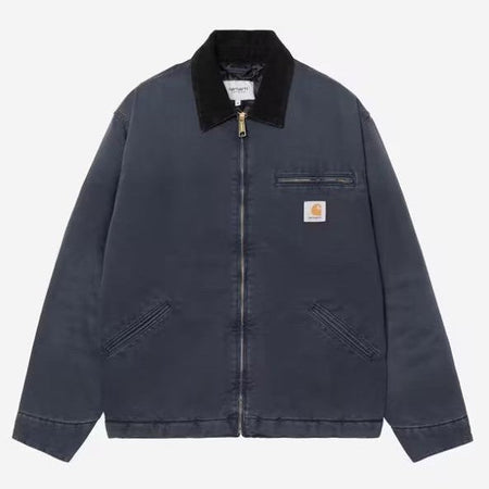Carhartt Giacca OG Detroit Jkt Dk Navy  Blk stone Wash
