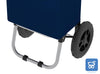 Carrello Porta Spesa Pieghevole Capienza 40 Litri Acciaio Blu Rolly Colombo