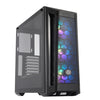 Case MasterBox MB511 ARGB- 2xCombo 2.5/3.5-5xSSD- 3x 120 ARGB fans-incl. controller-Radiator Support-Temp.Glass Side P.-NO PSU