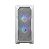 Case MasterBox TD300 Mesh White- 2USB3.2-2xCombo 2.5/3.5-2x2.5-2x120mm SickleFlow PWM ARGB Front Fans-ARGB/PWM Hub-NO PSU
