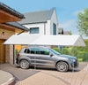 Gazebo per auto Carport con pali in acciaio 6 x 6 mt garage da giardino