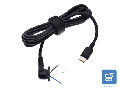 Cavo di Ricambio Alimentatore Connettore USB Type C per Lenovo Thinkpad X1 Carbonio Yoga Dell HP Acer Notebook
