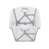JANE' Stand Supporto con Vaschetta da Bagno Pieghevole Oasis - colore WHITE