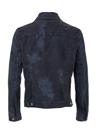 Dolce &amp; Gabbana Giubbino Effetto Spalmato in Grigio Scuro da uomo