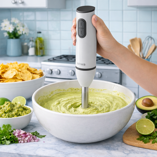 Frullatore a immersione 600W bianco
