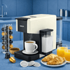 Macchina Caffè Multicapsula 4 in 1 SOGO Espresso LatteBrew 1400 – 20 Bar con Cappuccinatore, Capsule Nespresso® e Dolce Gusto®, Cialde, Caffè Macinato