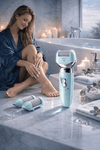 Pedicure Elettrico 3W Verde ? Lima Calli Professionale 3500 RPM Portatile Ergonomica