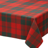 Tovaglia in plastica stile scozzese per tavolo di Natale 140 x 180 cm