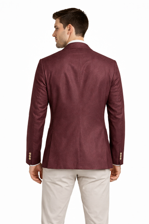 Bob Giacca uomo monopetto tessuto stampato