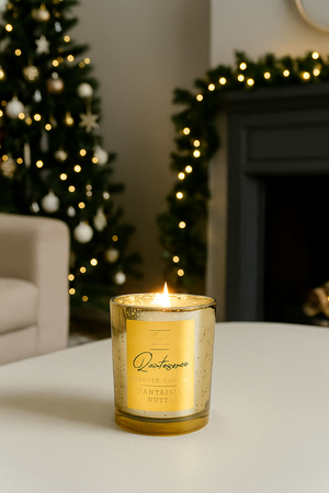 Candela confezione in vetro decorazioni e profumazione per ambienti set da 3