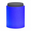 Poltroncina luminosa Round Bright rotonda con led pouf Made in Italy per esterno