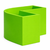 Vaso angolare FlowerPot Bright con led decorazione Made in Italy per esterno