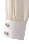 Camicia inserti in raso