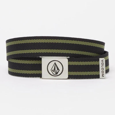 Cintura Volcom Circle Web expedition green
